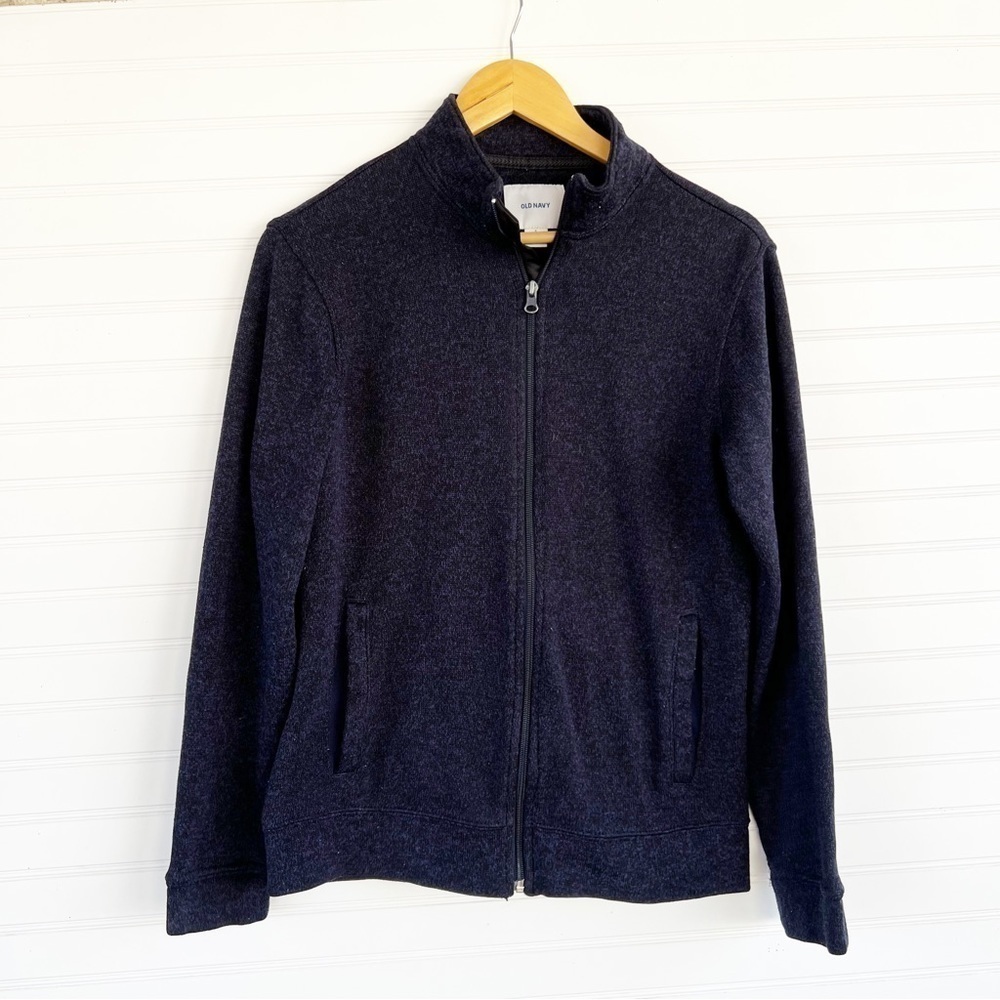 Old Navy fleece zip sweater jacket Size Small